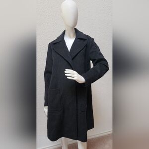 Brooks Brothers Elegant Women's Charcoal Trench Coat